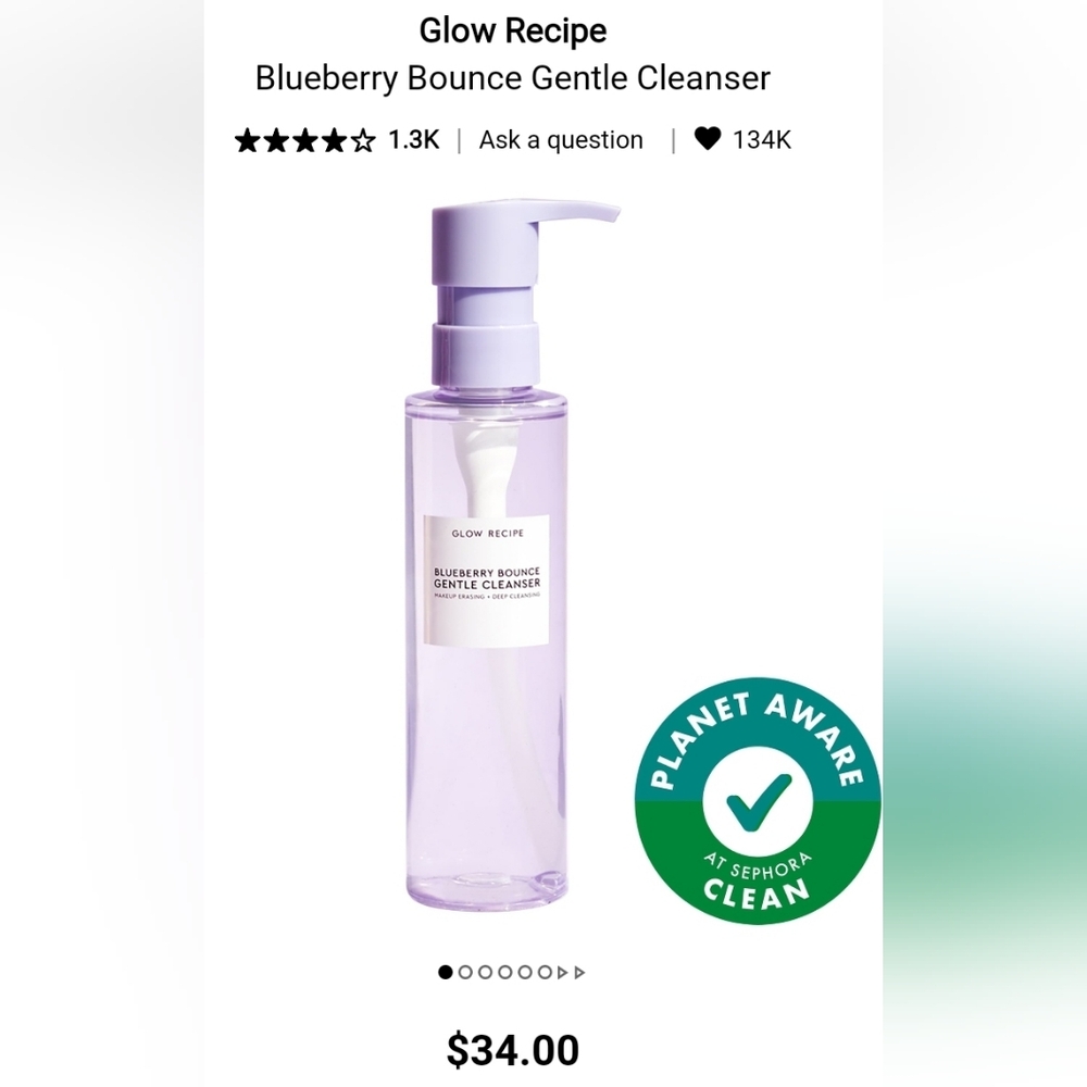 Glow Recipe Blueberry Bounce Gentle Cleanser
